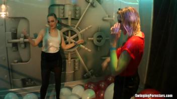 Europorn Birthday Bang Part 1 - Lesbo Cam Screencap 76 on www.sinx.com