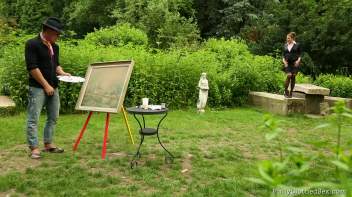 With A Stroke Of The Cock Brush Screencap 15 on www.sinx.com