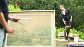 With A Stroke Of The Cock Brush Screencap 19 on www.sinx.com