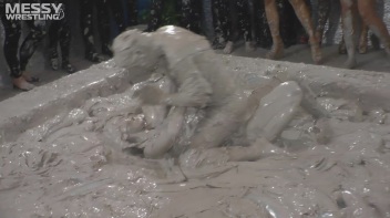 Muddy Wrestling: Miss Skinny Is Back In Messy Action! Hair Pullers Go Hard! Screencap 93 on www.sinx.com