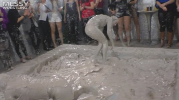 Muddy Wrestling: Miss Skinny Is Back In Messy Action! Hair Pullers Go Hard! Screencap 74 on www.sinx.com