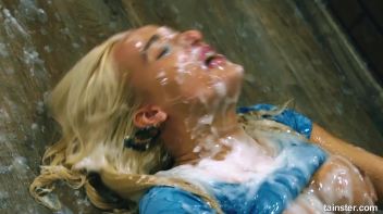 Slime Wave beauty got totally drenched in cum Screencap 100 on www.sinx.com