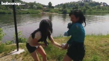 Lakeside Bitch Fight! Screencap 3 on www.sinx.com