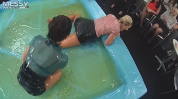 Messy Wrestling: Lost Footage Found!  2 In-Your-Face Oil Matches 4 The Price Of 1! Action Cam Footage! Screencap 9 on www.sinx.com