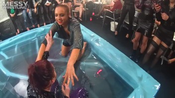 Messy Wrestling: Lost Footage Found!  2 In-Your-Face Oil Matches 4 The Price Of 1! Action Cam Footage! Screencap 92 on www.sinx.com