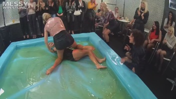 Messy Wrestling: Lost Footage Found!  2 In-Your-Face Oil Matches 4 The Price Of 1! Action Cam Footage! Screencap 10 on www.sinx.com