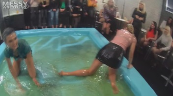 Messy Wrestling: Lost Footage Found!  2 In-Your-Face Oil Matches 4 The Price Of 1! Action Cam Footage! Screencap 14 on www.sinx.com