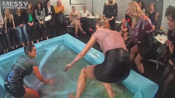 Messy Wrestling: Lost Footage Found!  2 In-Your-Face Oil Matches 4 The Price Of 1! Action Cam Footage! Screencap 24 on www.sinx.com