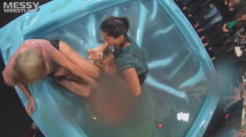 Messy Wrestling: Lost Footage Found!  2 In-Your-Face Oil Matches 4 The Price Of 1! Action Cam Footage! Screencap 33 on www.sinx.com