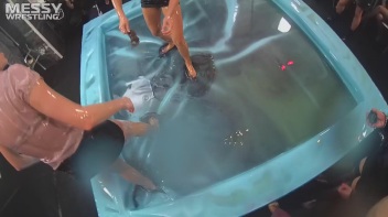 Messy Wrestling: Lost Footage Found!  2 In-Your-Face Oil Matches 4 The Price Of 1! Action Cam Footage! Screencap 35 on www.sinx.com