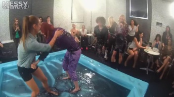 Messy Wrestling: Lost Footage Found!  2 In-Your-Face Oil Matches 4 The Price Of 1! Action Cam Footage! Screencap 58 on www.sinx.com