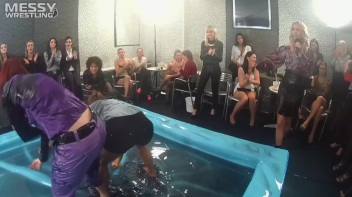 Messy Wrestling: Lost Footage Found!  2 In-Your-Face Oil Matches 4 The Price Of 1! Action Cam Footage! Screencap 59 on www.sinx.com