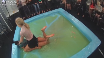 Messy Wrestling: Lost Footage Found!  2 In-Your-Face Oil Matches 4 The Price Of 1! Action Cam Footage! Screencap 6 on www.sinx.com