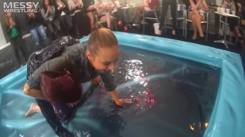 Messy Wrestling: Lost Footage Found!  2 In-Your-Face Oil Matches 4 The Price Of 1! Action Cam Footage! Screencap 70 on www.sinx.com