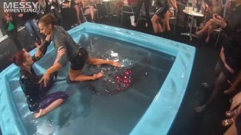 Messy Wrestling: Lost Footage Found!  2 In-Your-Face Oil Matches 4 The Price Of 1! Action Cam Footage! Screencap 74 on www.sinx.com