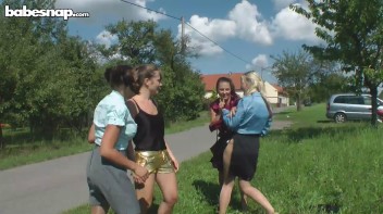 Crazy Catfighters Tear Each Other Down To The Underwear Screencap 16 on www.sinx.com