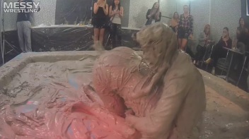 Messy Wrestling: Two Splat-Tastic Battles Leave The Audience Ravaged By Mud! Screencap 52 on www.sinx.com