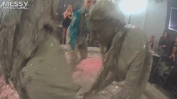 Messy Wrestling: Two Splat-Tastic Battles Leave The Audience Ravaged By Mud! Screencap 60 on www.sinx.com