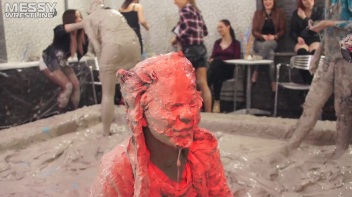 Messy Wrestling: Two Splat-Tastic Battles Leave The Audience Ravaged By Mud! Screencap 68 on www.sinx.com