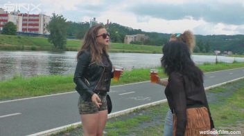 Cute Bitches Brawl In The Water - Cam 2 Screencap 15 on www.sinx.com