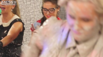 Messy Wrestling: Tattooed Beauty, Ripped Clothes & Lots Of Mud Covered Booby & Booty! Screencap 37 on www.sinx.com