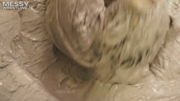 Messy Wrestling: Tattooed Beauty, Ripped Clothes & Lots Of Mud Covered Booby & Booty! Screencap 55 on www.sinx.com