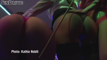 Loads Of Hot Holes To Go Around!  Lesbo Lust Going Down And We Give You A Backstage Pass! Screencap 4 on www.sinx.com