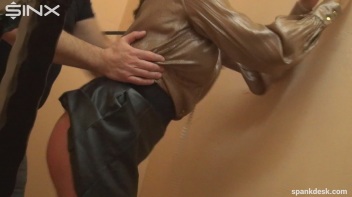 Leashed Babe Spanked Like A Slut Screencap 34 on www.sinx.com