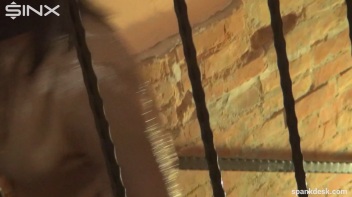 Leashed Babe Spanked Like A Slut Screencap 1 on www.sinx.com