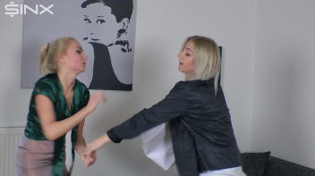 Cat Fighting Blondes Get Naked And Exposed Screencap 10 on www.sinx.com