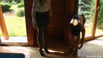 Twins Enjoy A Fully Clothed Splash In The Pool Screencap 72 on www.sinx.com