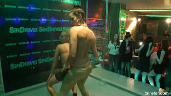 Party Sextasy Part 3 - Shower Cam Screencap 123 on www.sinx.com