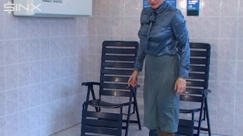 Bitchy Boss Pushes Cleaner Into Pool Screencap 51 on www.sinx.com