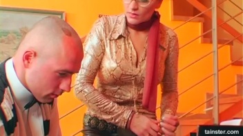 Bitchy Piano Tutor Dishes Out Cock And Ball Torture Screencap 32 on www.sinx.com