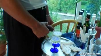 Serving Up Some Hot Piss Action Screencap 6 on www.sinx.com