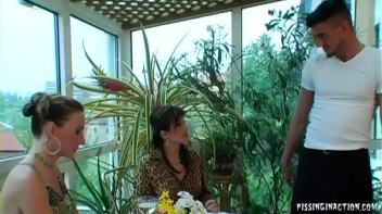 Serving Up Some Hot Piss Action Screencap 8 on www.sinx.com