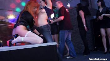 Staff Party Part 5 - Lesbian Edit Screencap 52 on www.sinx.com