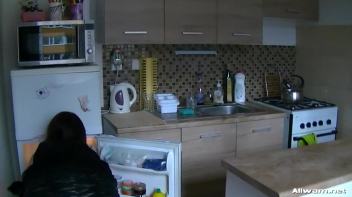 Creamin' It Up In The Kitchen Screencap 2 on www.sinx.com