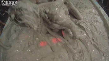 Messy Wrestling: Shiny Babes Brawl Hard In The Mud - Topless Take-Down!! Screencap 50 on www.sinx.com