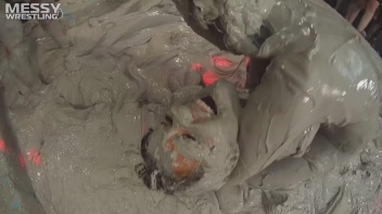 Messy Wrestling: Shiny Babes Brawl Hard In The Mud - Topless Take-Down!! Screencap 75 on www.sinx.com