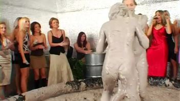 Insane Wet and Messy Mud Match Screencap 33 on www.sinx.com