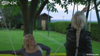 Gorgeous Blonde Tickle Freaks - Cam 2 Screencap 20 on www.sinx.com