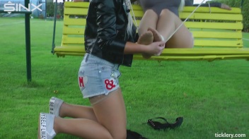 Gorgeous Blonde Tickle Freaks - Cam 2 Screencap 23 on www.sinx.com