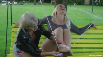 Gorgeous Blonde Tickle Freaks - Cam 2 Screencap 39 on www.sinx.com