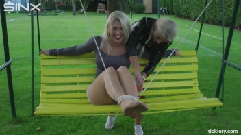 Gorgeous Blonde Tickle Freaks - Cam 2 Screencap 47 on www.sinx.com