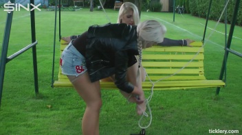 Gorgeous Blonde Tickle Freaks - Cam 2 Screencap 52 on www.sinx.com