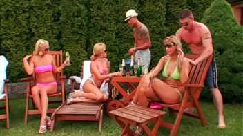 Garden GangFuck Part 1 Screencap 5 on www.sinx.com