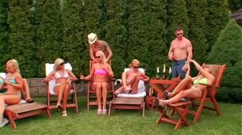 Garden GangFuck Part 1 Screencap 1 on www.sinx.com