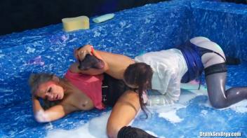 Staff Party Part 5 - Lesbian Edit Screencap 81 on www.sinx.com