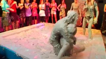 Hair-Pulling, Face-Planting Mud Rumble Screencap 89 on www.sinx.com